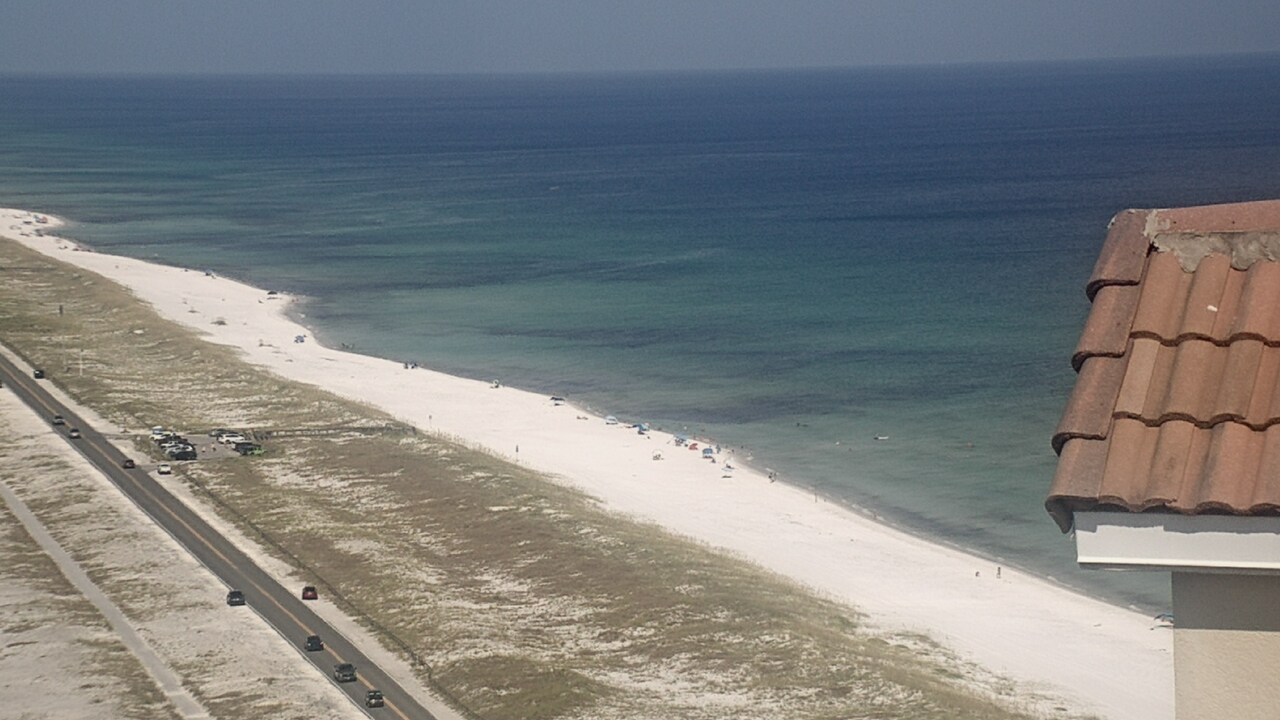 Thumbnail for current weather camera view from Portofino Island Resort and Spa in Gulf Breeze, Florida