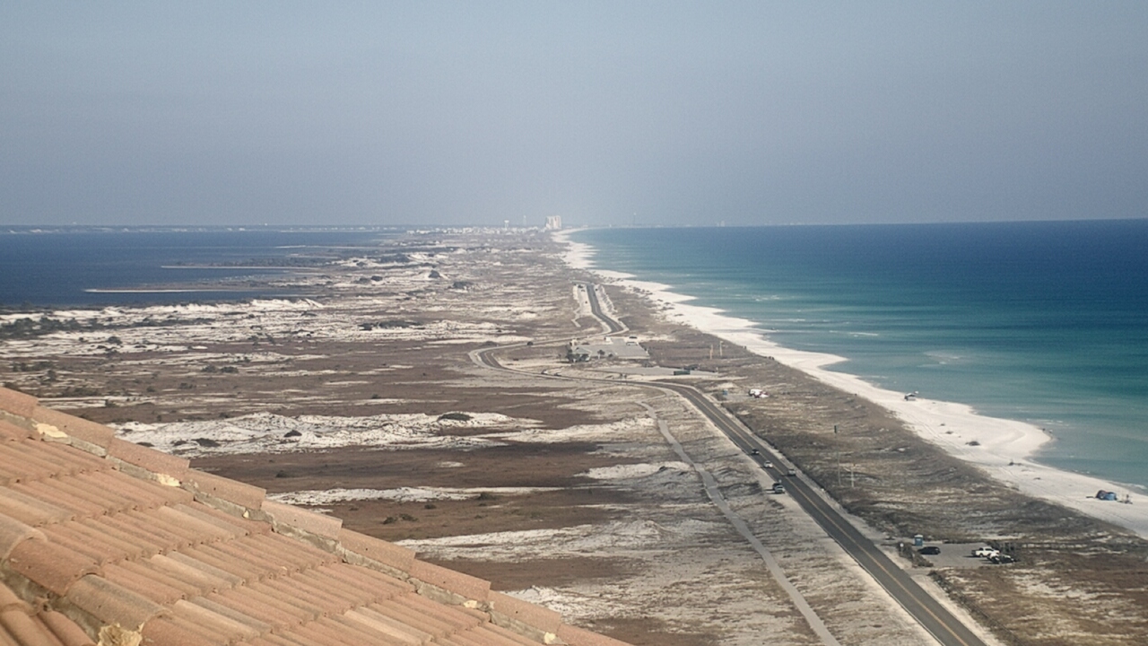 Thumbnail for current weather camera view from Portofino Island Resort and Spa in Gulf Breeze, Florida