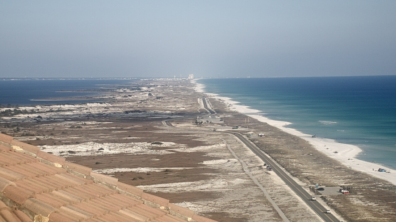 Thumbnail for current weather camera view from Portofino Island Resort and Spa in Gulf Breeze, Florida