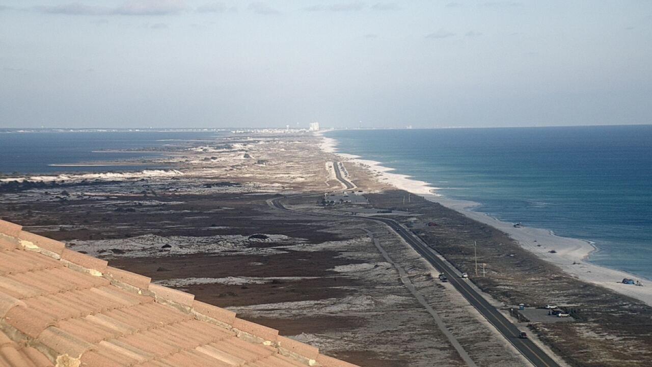 Thumbnail for current weather camera view from Portofino Island Resort and Spa in Gulf Breeze, Florida