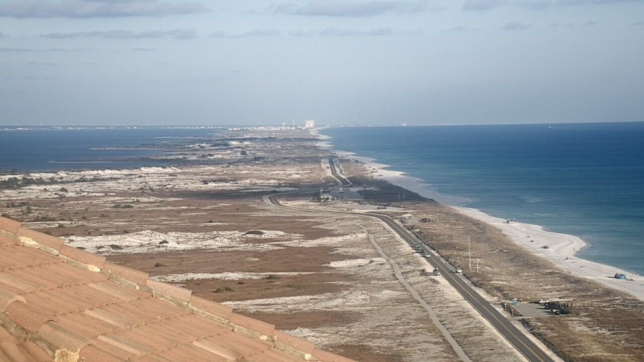 Thumbnail for current weather camera view from Portofino Island Resort and Spa in Gulf Breeze, Florida