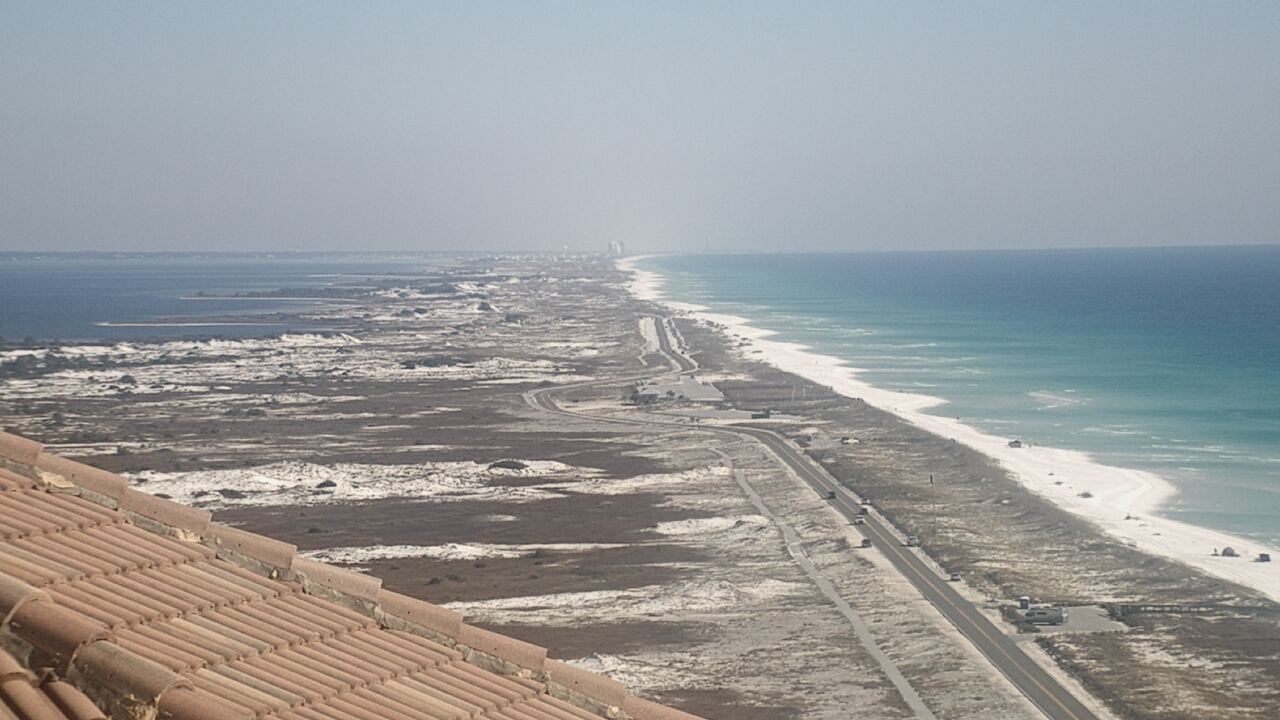 Thumbnail for current weather camera view from Portofino Island Resort and Spa in Gulf Breeze, Florida
