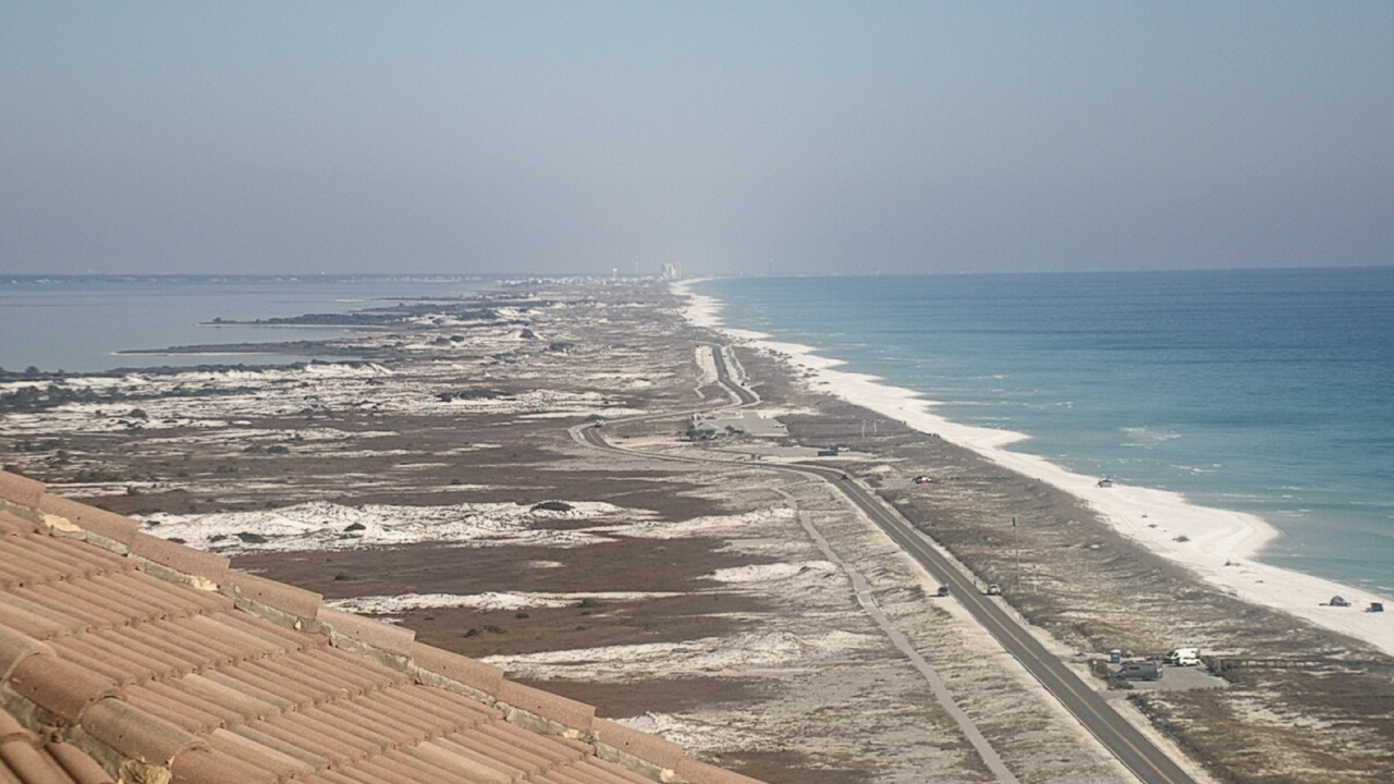 Thumbnail for current weather camera view from Portofino Island Resort and Spa in Gulf Breeze, Florida