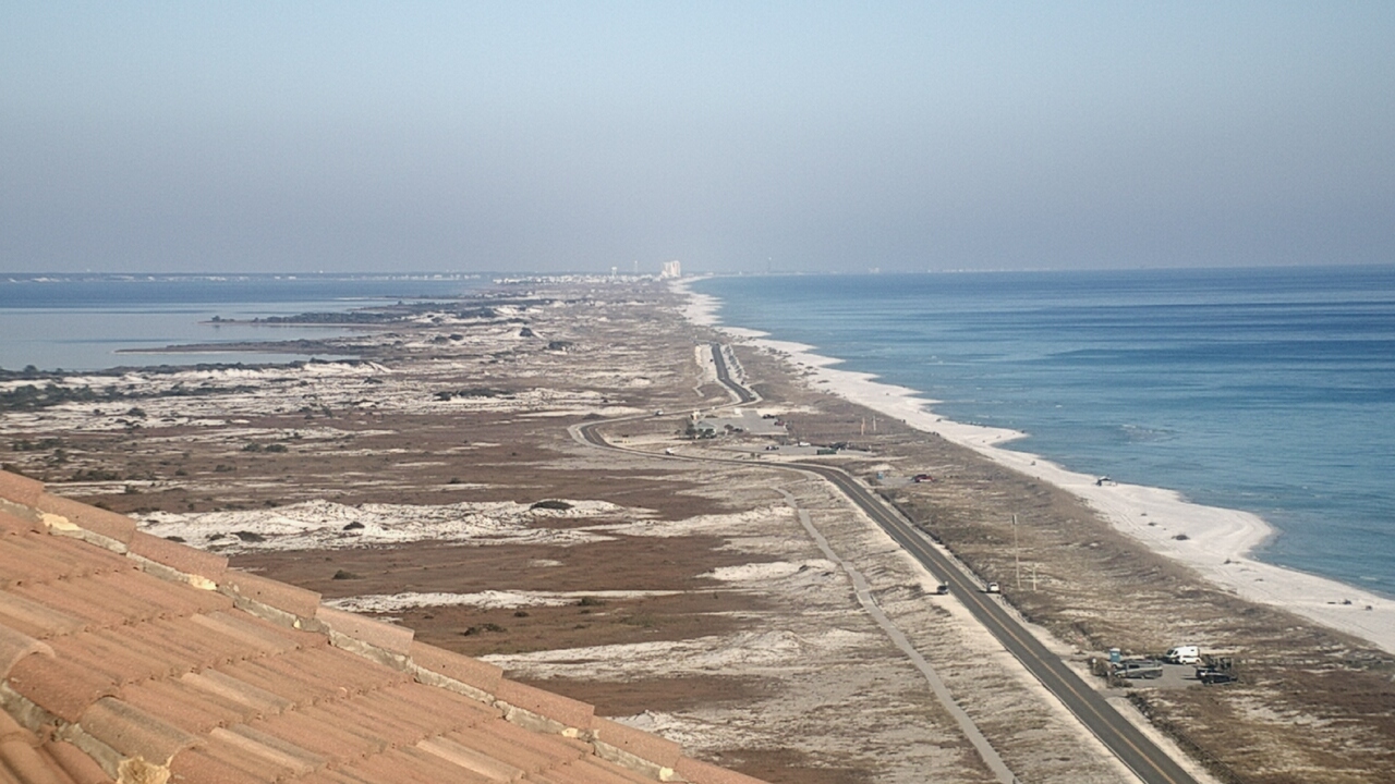 Thumbnail for current weather camera view from Portofino Island Resort and Spa in Gulf Breeze, Florida