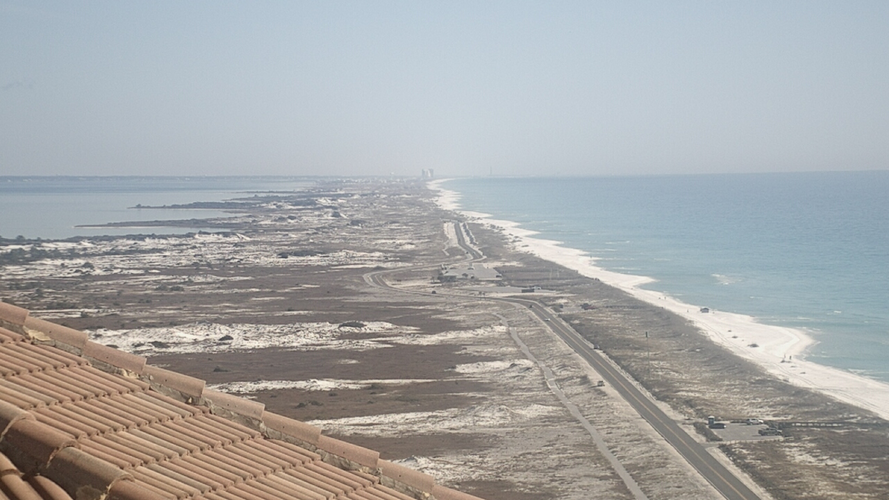 Thumbnail for current weather camera view from Portofino Island Resort and Spa in Gulf Breeze, Florida