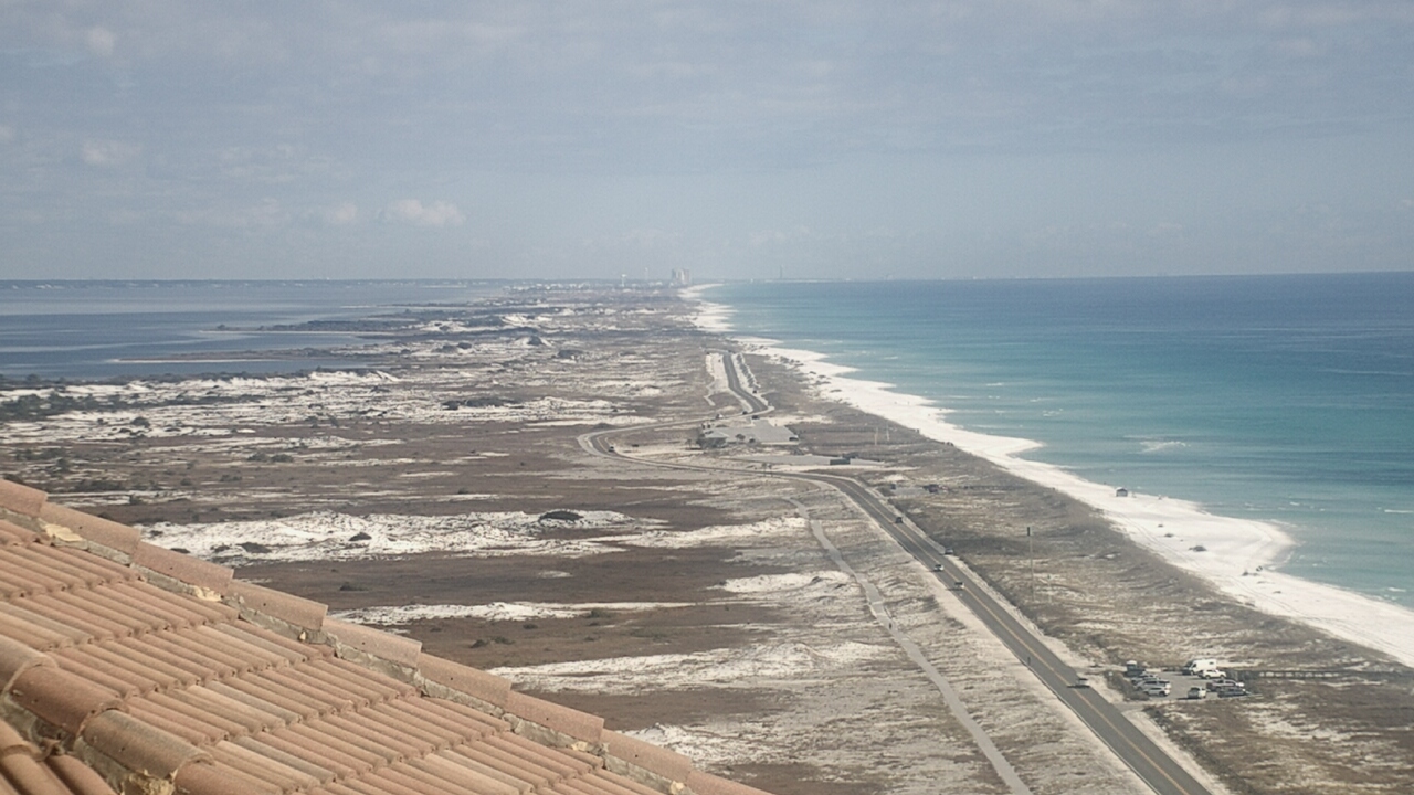 Thumbnail for current weather camera view from Portofino Island Resort and Spa in Gulf Breeze, Florida