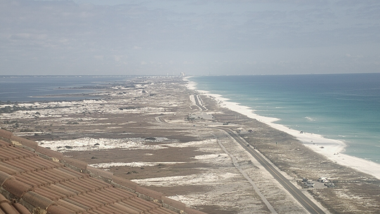 Thumbnail for current weather camera view from Portofino Island Resort and Spa in Gulf Breeze, Florida