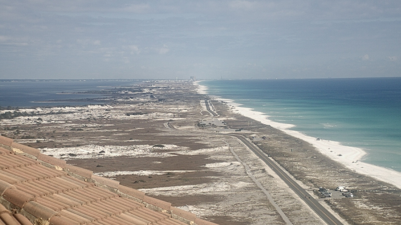 Thumbnail for current weather camera view from Portofino Island Resort and Spa in Gulf Breeze, Florida