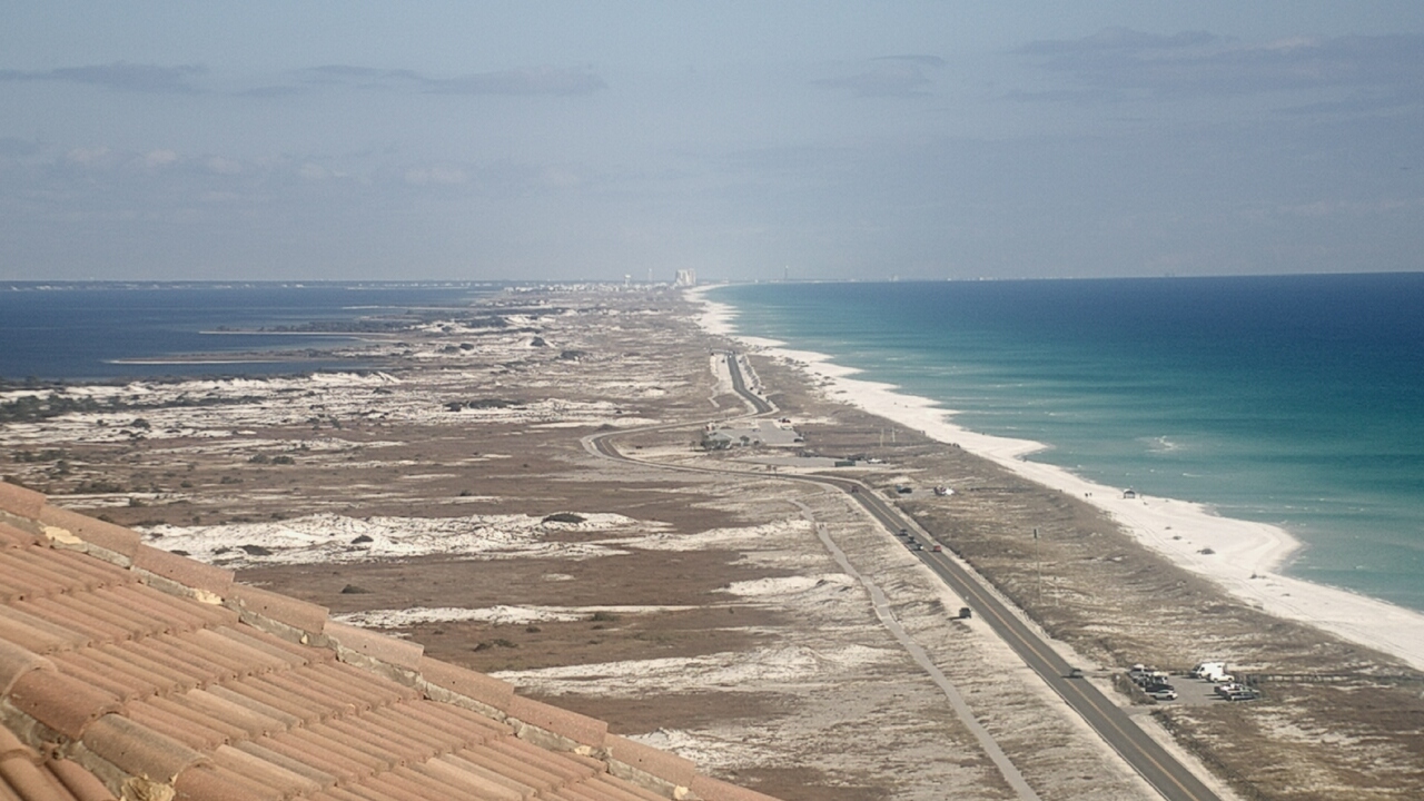 Thumbnail for current weather camera view from Portofino Island Resort and Spa in Gulf Breeze, Florida
