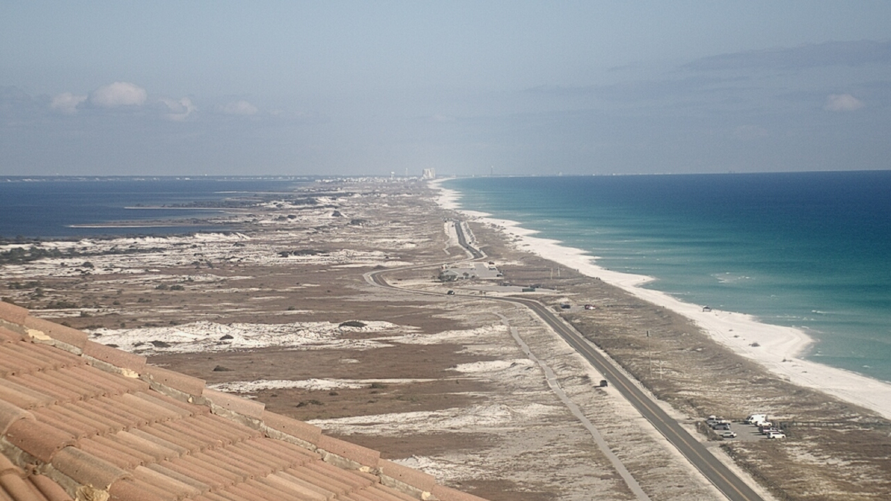 Thumbnail for current weather camera view from Portofino Island Resort and Spa in Gulf Breeze, Florida