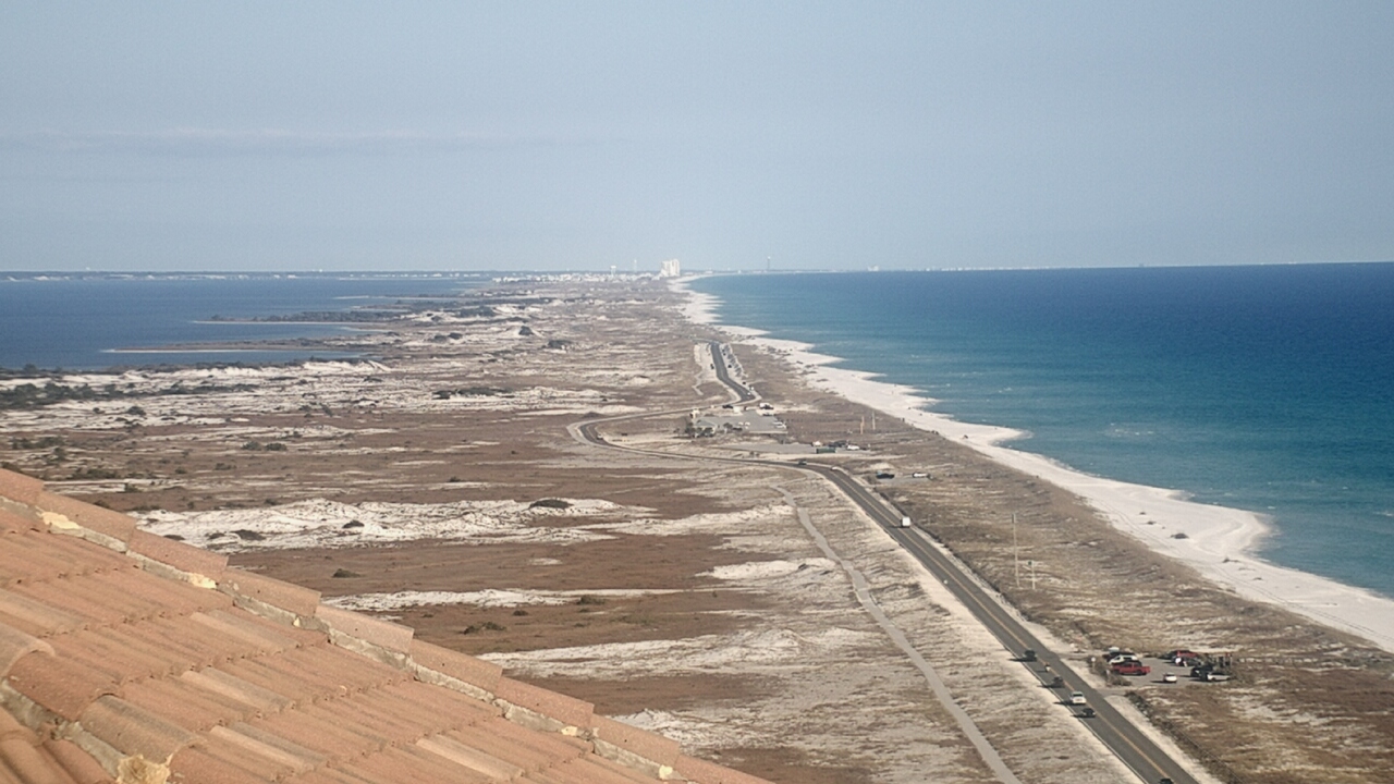 Thumbnail for current weather camera view from Portofino Island Resort and Spa in Gulf Breeze, Florida