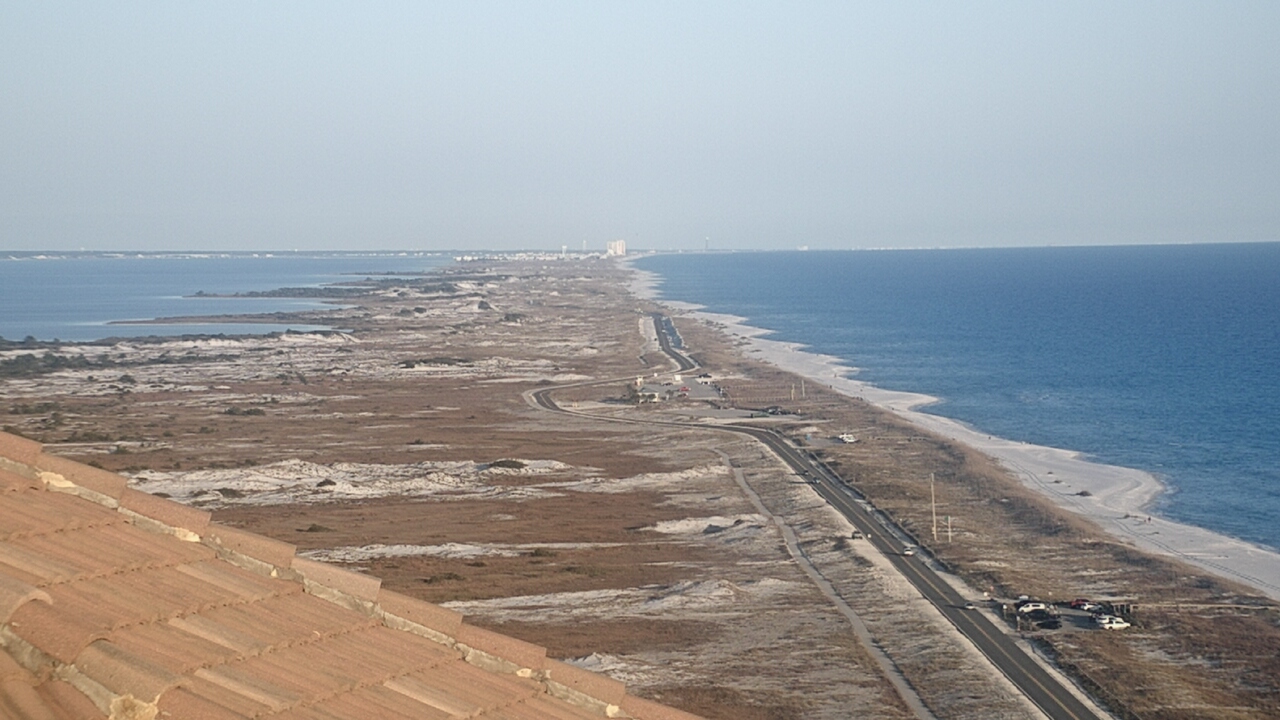 Thumbnail for current weather camera view from Portofino Island Resort and Spa in Gulf Breeze, Florida