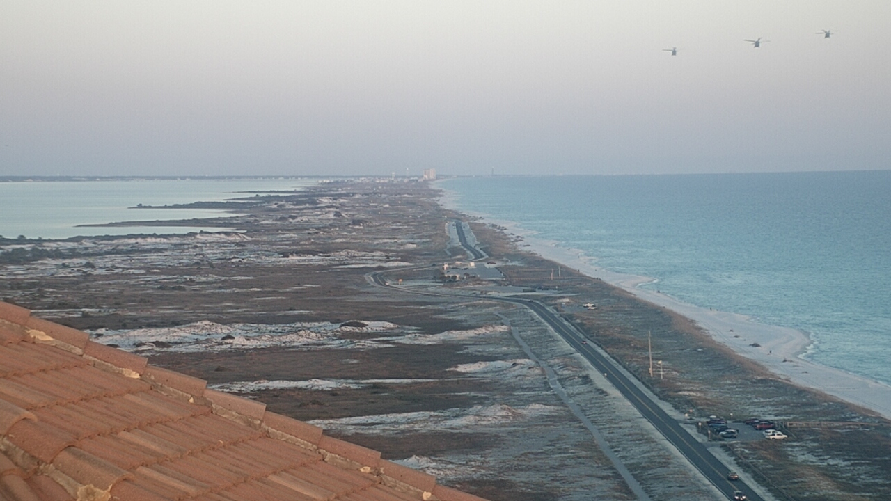 Thumbnail for current weather camera view from Portofino Island Resort and Spa in Gulf Breeze, Florida