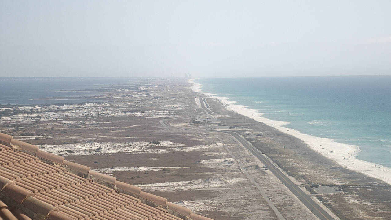 Thumbnail for current weather camera view from Portofino Island Resort and Spa in Gulf Breeze, Florida