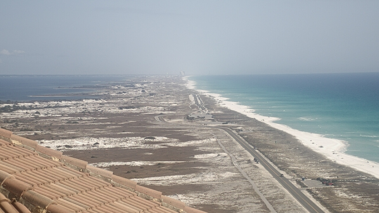 Thumbnail for current weather camera view from Portofino Island Resort and Spa in Gulf Breeze, Florida