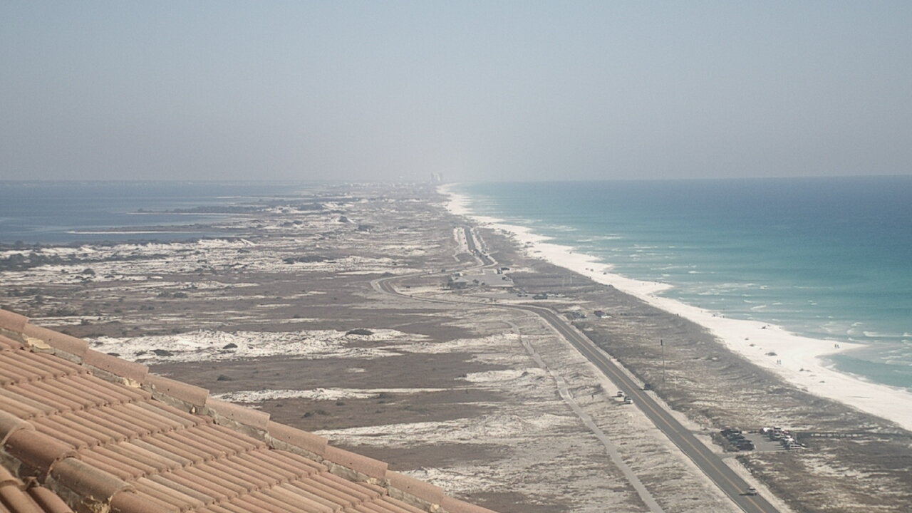 Thumbnail for current weather camera view from Portofino Island Resort and Spa in Gulf Breeze, Florida