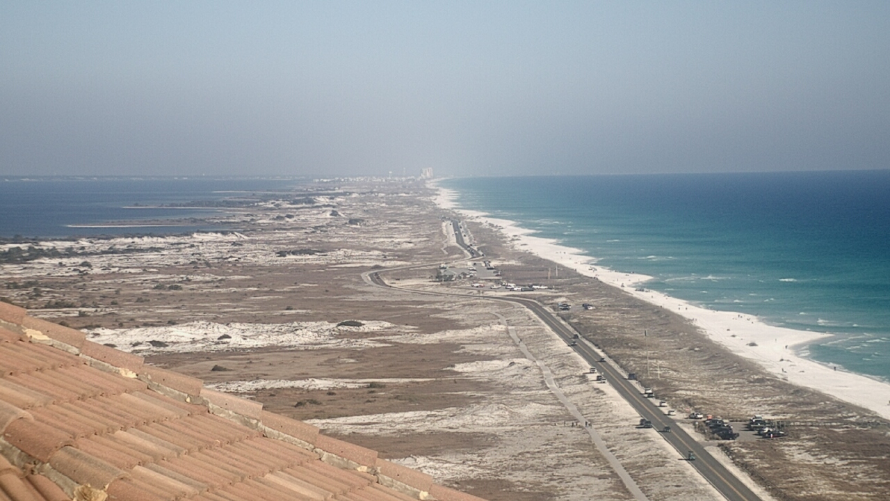 Thumbnail for current weather camera view from Portofino Island Resort and Spa in Gulf Breeze, Florida