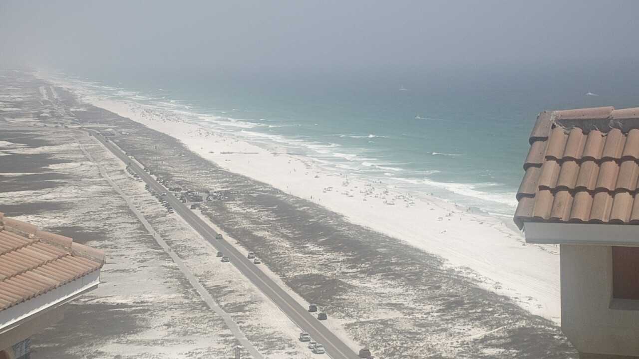 Thumbnail for current weather camera view from Portofino Island Resort and Spa in Gulf Breeze, Florida