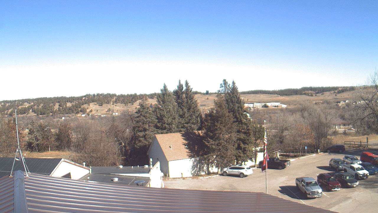 Thumbnail for current weather camera view from Our Lady of Lourdes Elementary in Porcupine, South Dakota