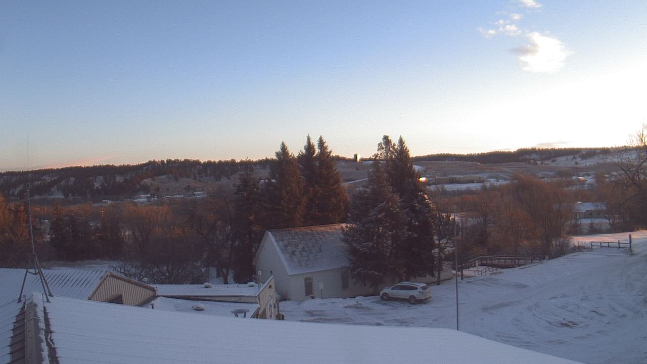 Thumbnail for current weather camera view from Our Lady of Lourdes Elementary in Porcupine, South Dakota