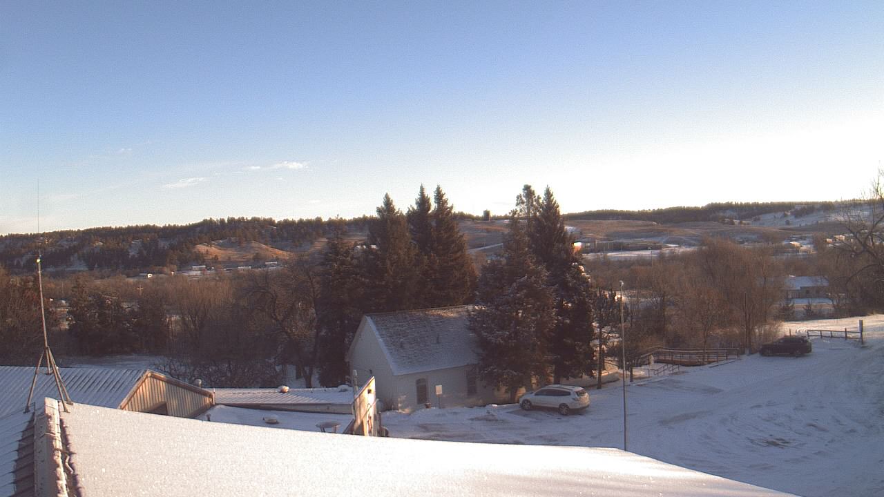 Thumbnail for current weather camera view from Our Lady of Lourdes Elementary in Porcupine, South Dakota