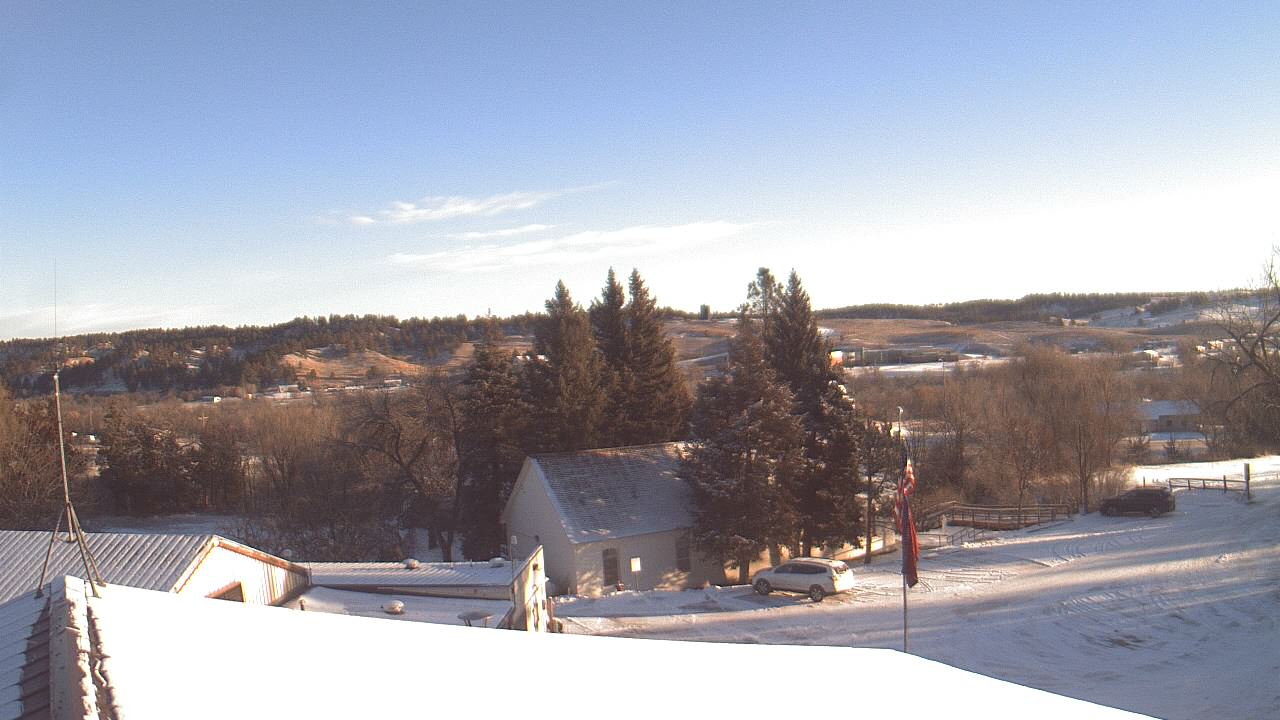 Thumbnail for current weather camera view from Our Lady of Lourdes Elementary in Porcupine, South Dakota