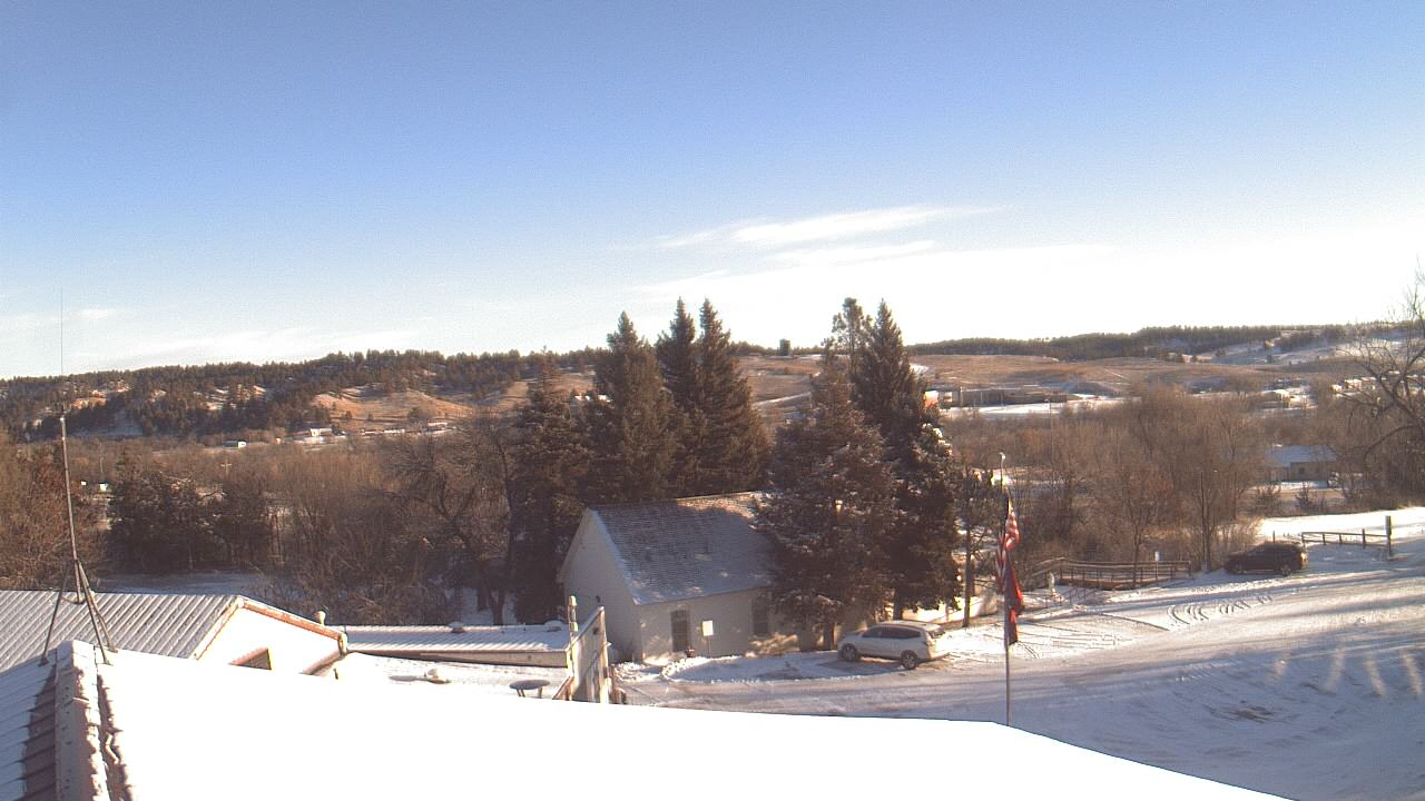 Thumbnail for current weather camera view from Our Lady of Lourdes Elementary in Porcupine, South Dakota