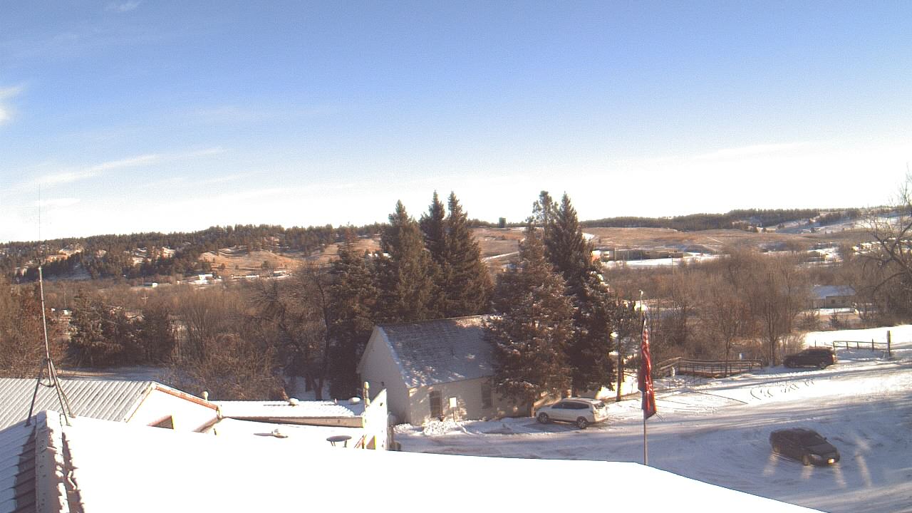 Thumbnail for current weather camera view from Our Lady of Lourdes Elementary in Porcupine, South Dakota