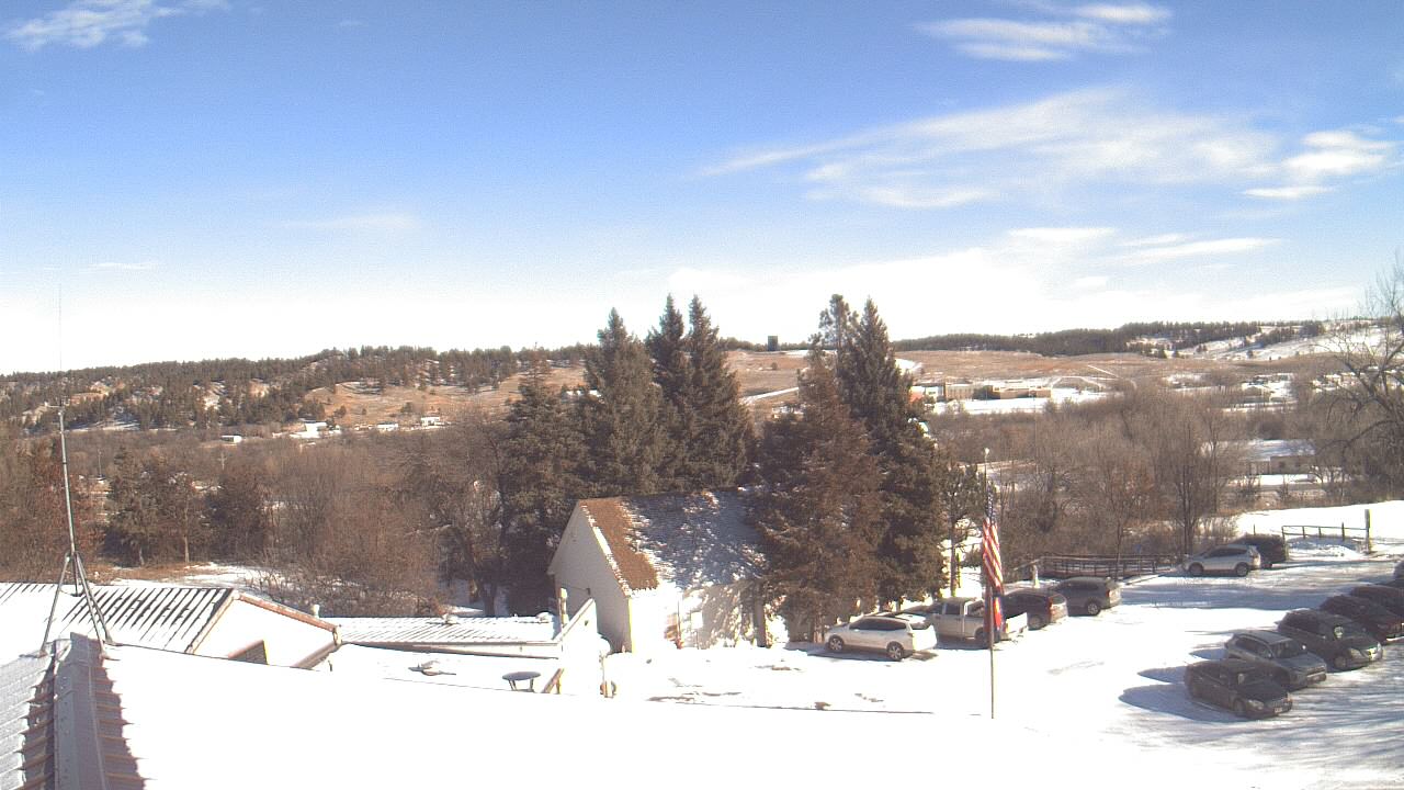 Thumbnail for current weather camera view from Our Lady of Lourdes Elementary in Porcupine, South Dakota