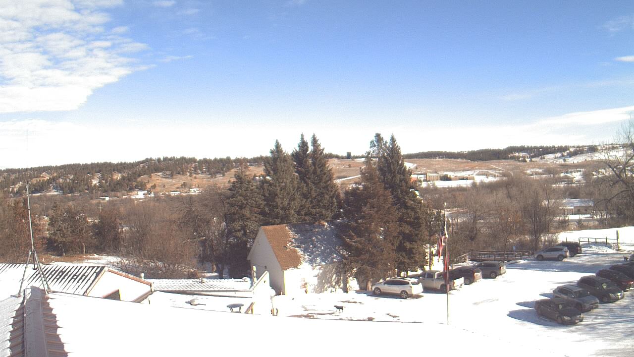 Thumbnail for current weather camera view from Our Lady of Lourdes Elementary in Porcupine, South Dakota