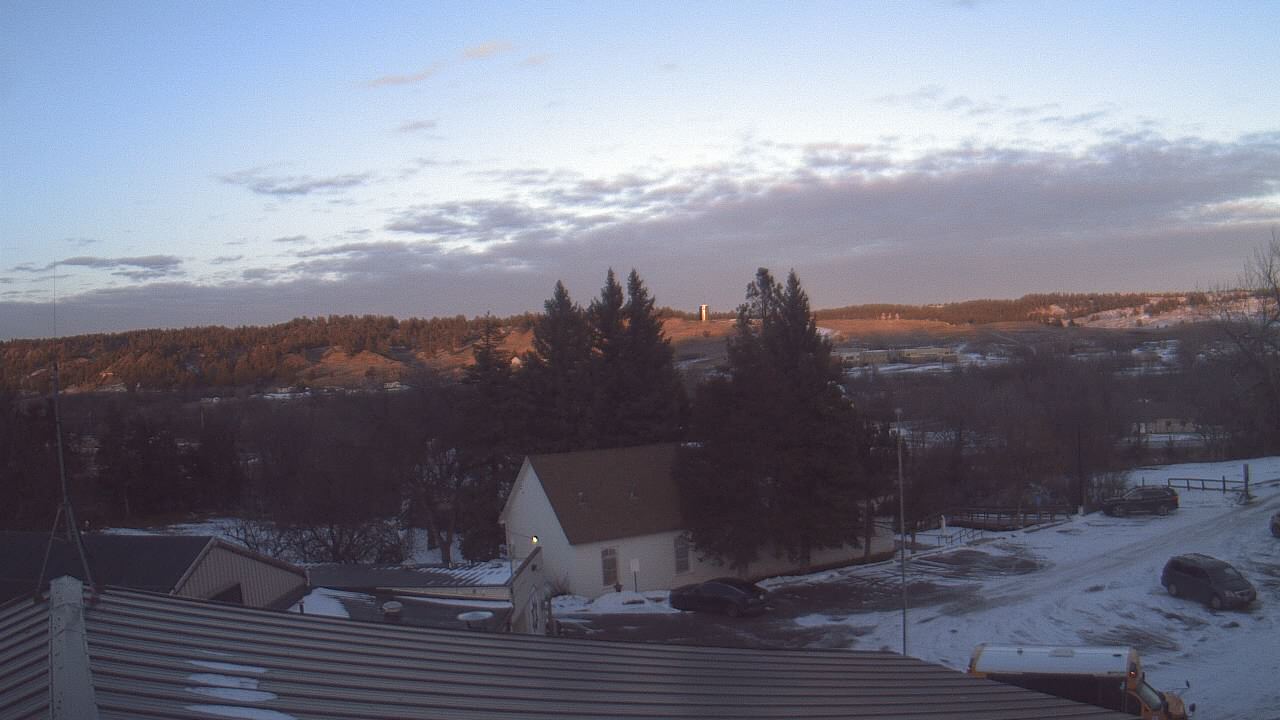 Thumbnail for current weather camera view from Our Lady of Lourdes Elementary in Porcupine, South Dakota