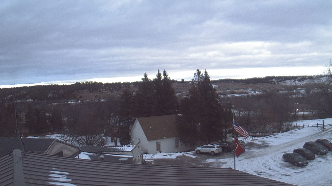 Thumbnail for current weather camera view from Our Lady of Lourdes Elementary in Porcupine, South Dakota