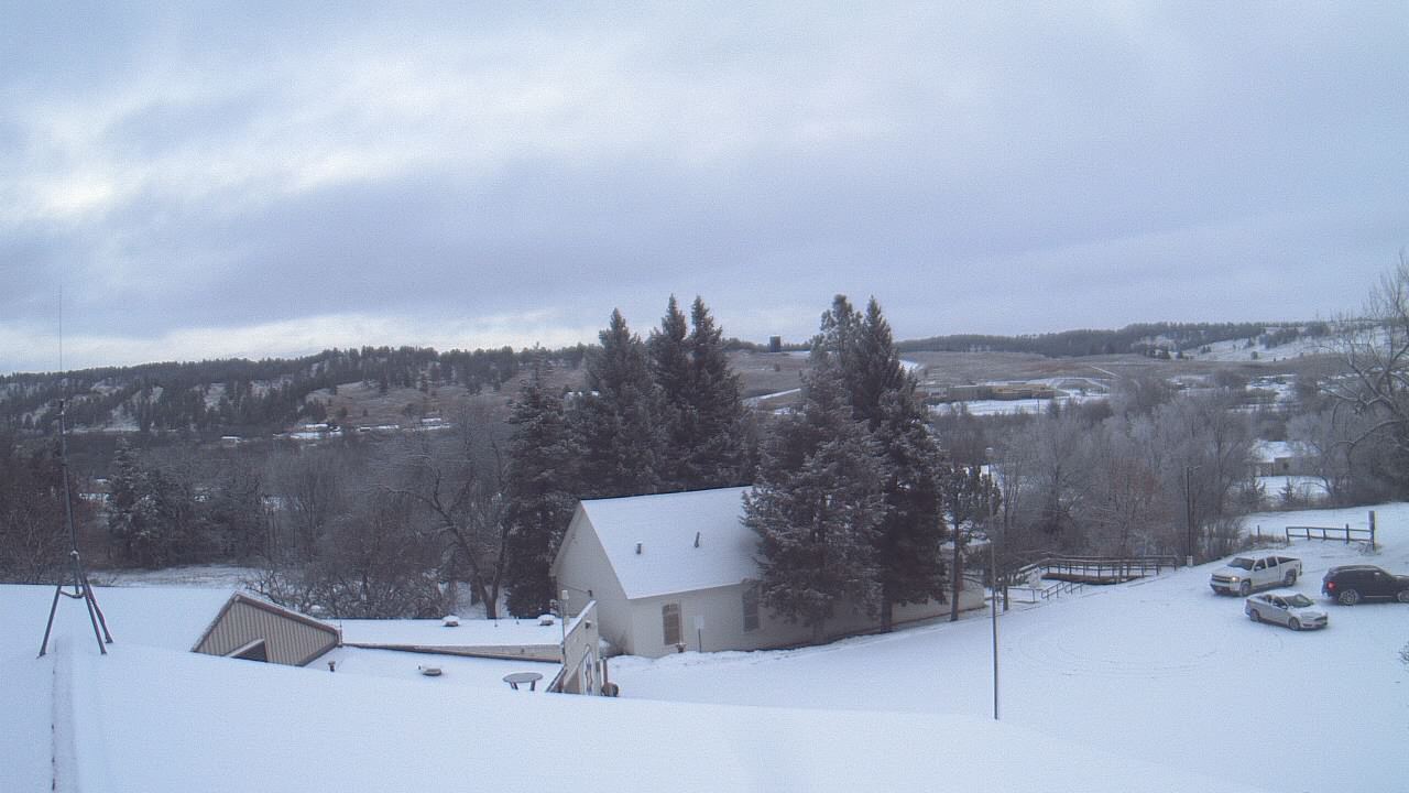 Thumbnail for current weather camera view from Our Lady of Lourdes Elementary in Porcupine, South Dakota