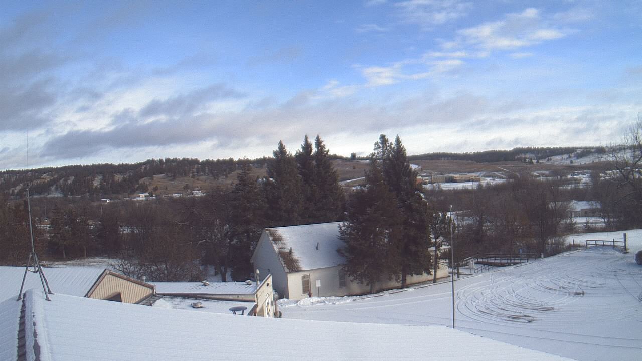 Thumbnail for current weather camera view from Our Lady of Lourdes Elementary in Porcupine, South Dakota