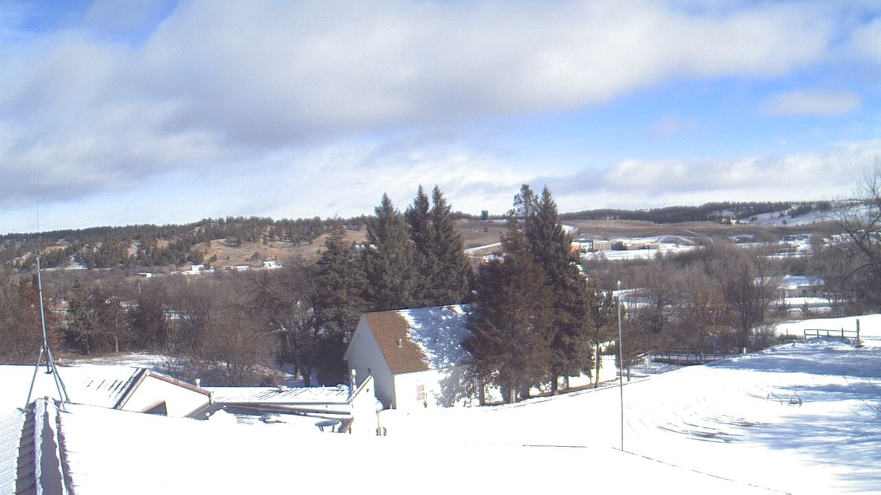 Thumbnail for current weather camera view from Our Lady of Lourdes Elementary in Porcupine, South Dakota