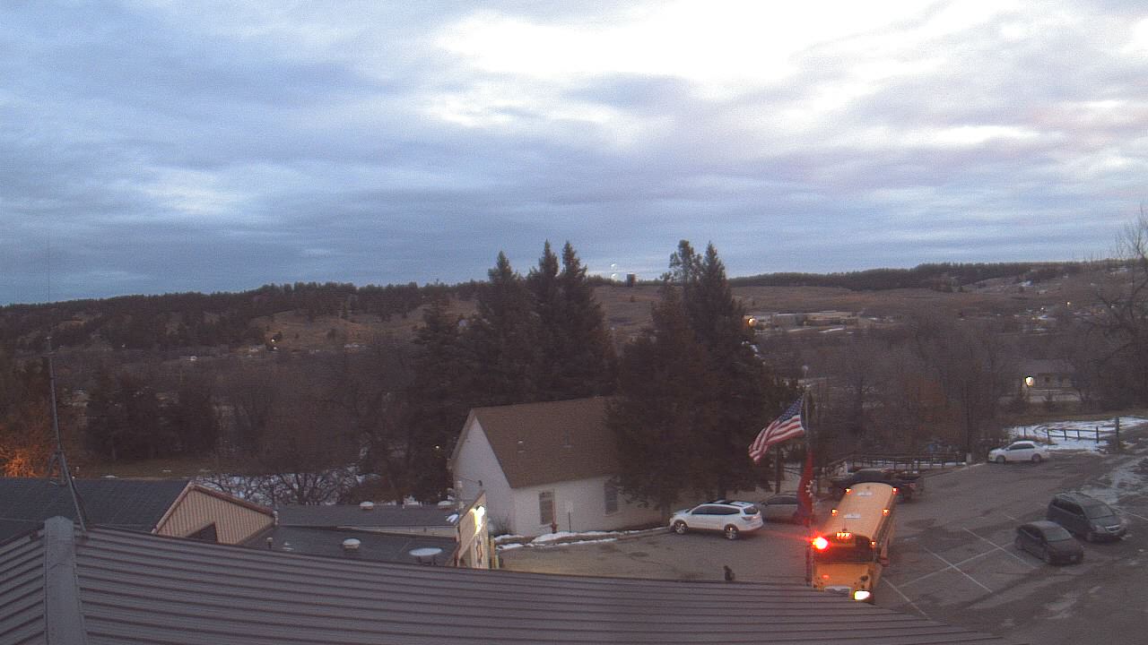 Thumbnail for current weather camera view from Our Lady of Lourdes Elementary in Porcupine, South Dakota