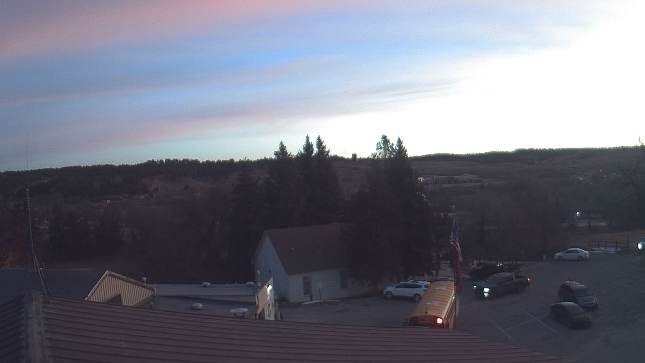 Thumbnail for current weather camera view from Our Lady of Lourdes Elementary in Porcupine, South Dakota