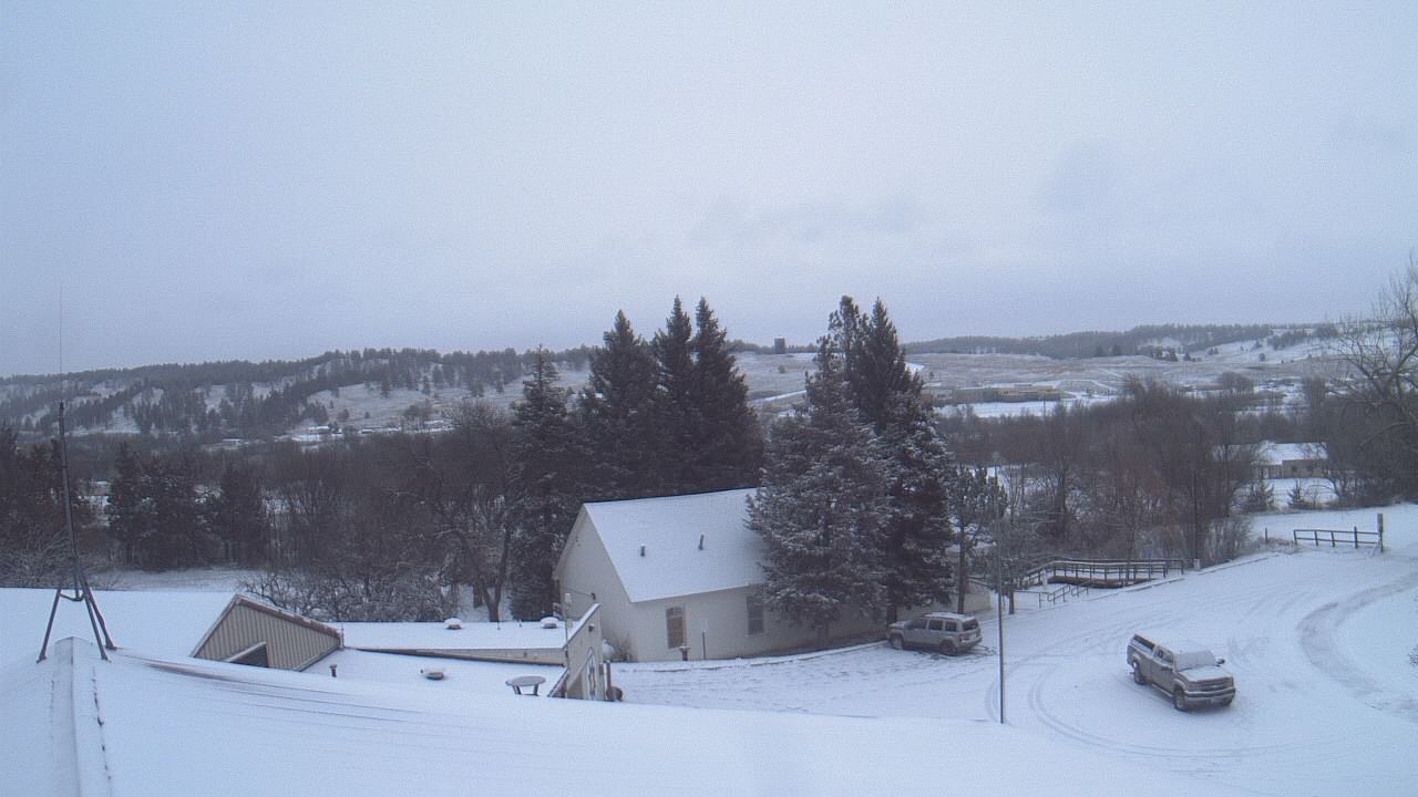 Thumbnail for current weather camera view from Our Lady of Lourdes Elementary in Porcupine, South Dakota
