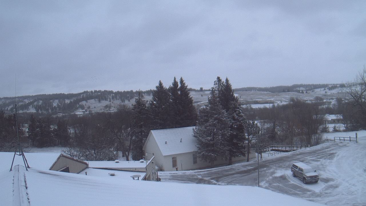 Thumbnail for current weather camera view from Our Lady of Lourdes Elementary in Porcupine, South Dakota