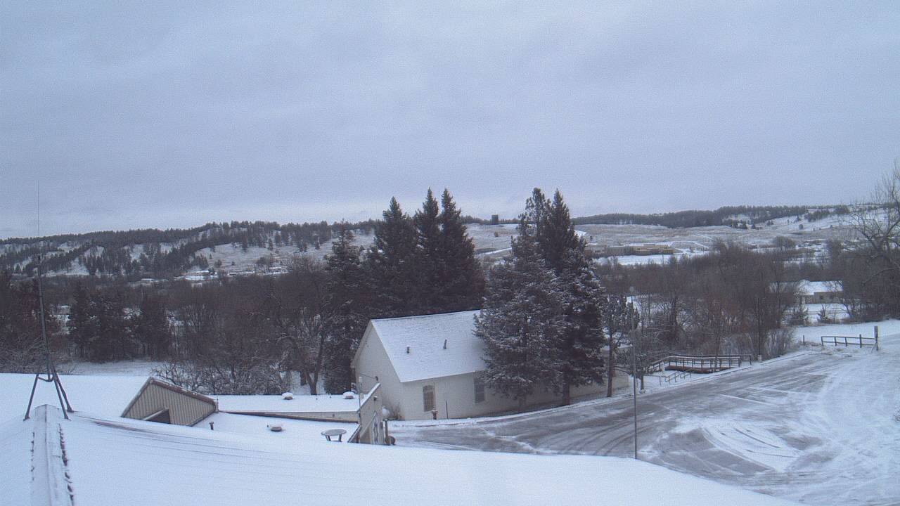 Thumbnail for current weather camera view from Our Lady of Lourdes Elementary in Porcupine, South Dakota