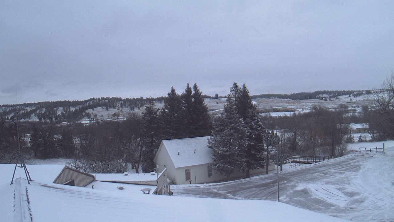 Thumbnail for current weather camera view from Our Lady of Lourdes Elementary in Porcupine, South Dakota