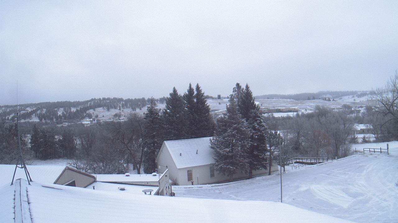 Thumbnail for current weather camera view from Our Lady of Lourdes Elementary in Porcupine, South Dakota