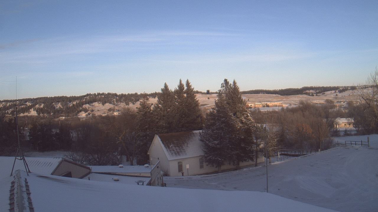 Thumbnail for current weather camera view from Our Lady of Lourdes Elementary in Porcupine, South Dakota