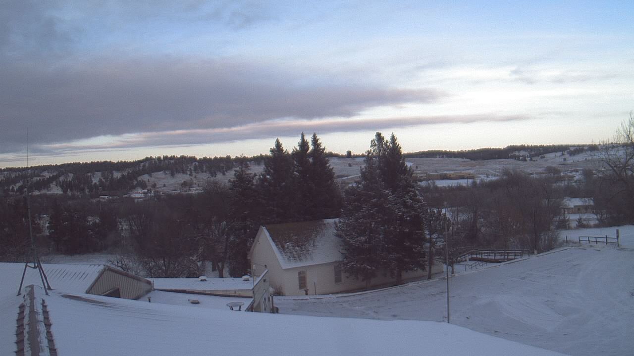 Thumbnail for current weather camera view from Our Lady of Lourdes Elementary in Porcupine, South Dakota
