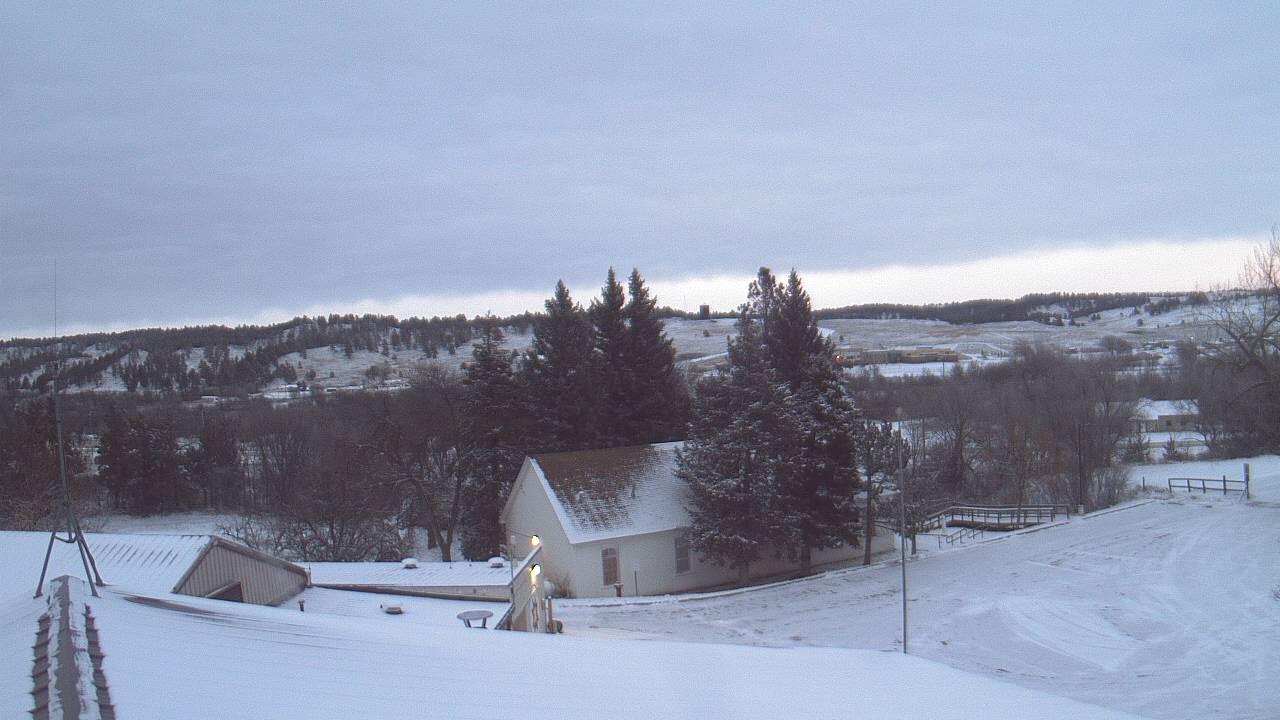 Thumbnail for current weather camera view from Our Lady of Lourdes Elementary in Porcupine, South Dakota
