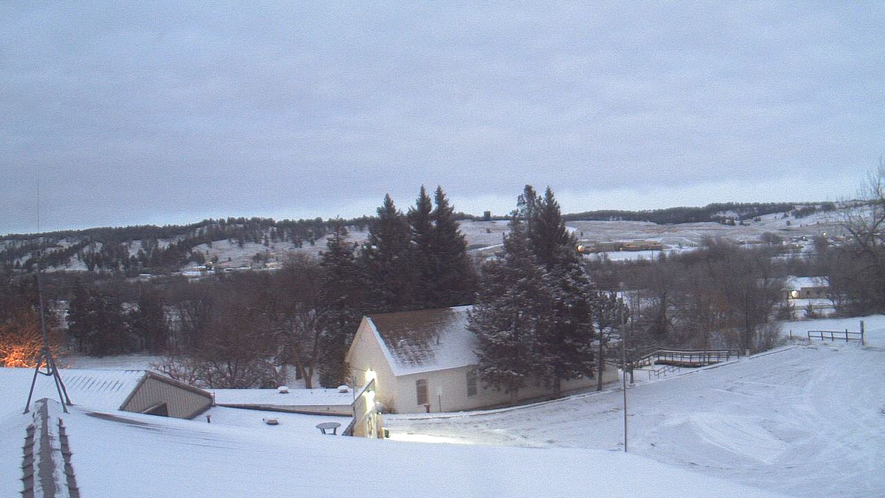 Thumbnail for current weather camera view from Our Lady of Lourdes Elementary in Porcupine, South Dakota