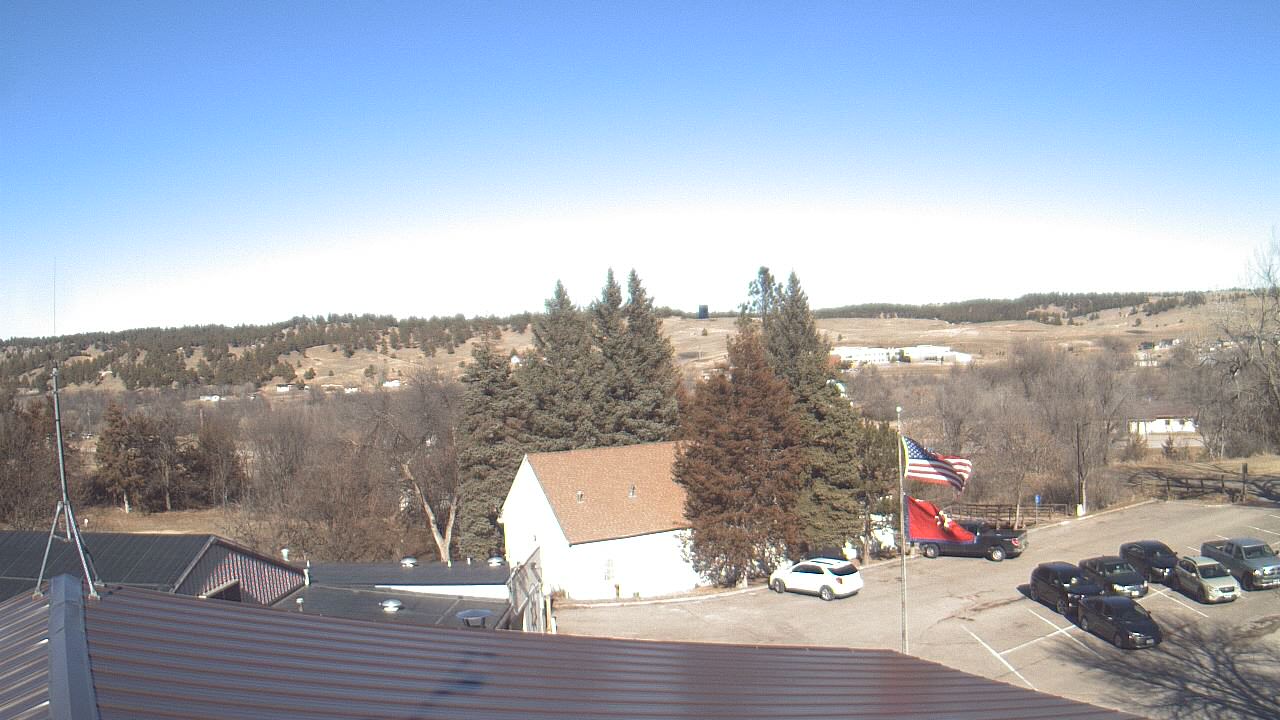 Thumbnail for current weather camera view from Our Lady of Lourdes Elementary in Porcupine, South Dakota