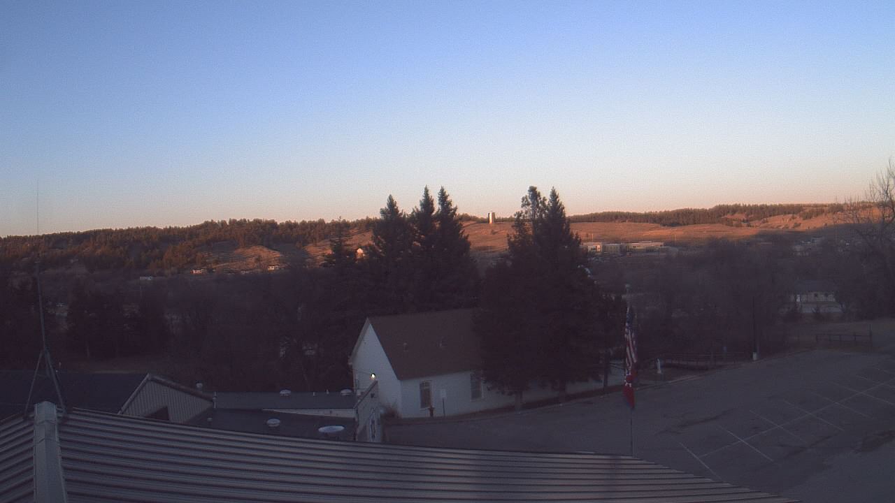 Thumbnail for current weather camera view from Our Lady of Lourdes Elementary in Porcupine, South Dakota