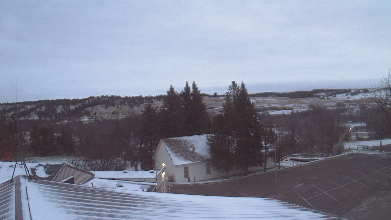 Thumbnail for current weather camera view from Our Lady of Lourdes Elementary in Porcupine, South Dakota