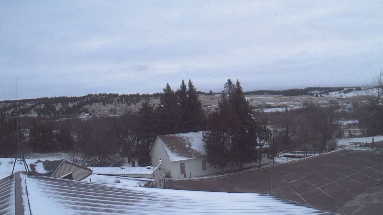 Thumbnail for current weather camera view from Our Lady of Lourdes Elementary in Porcupine, South Dakota